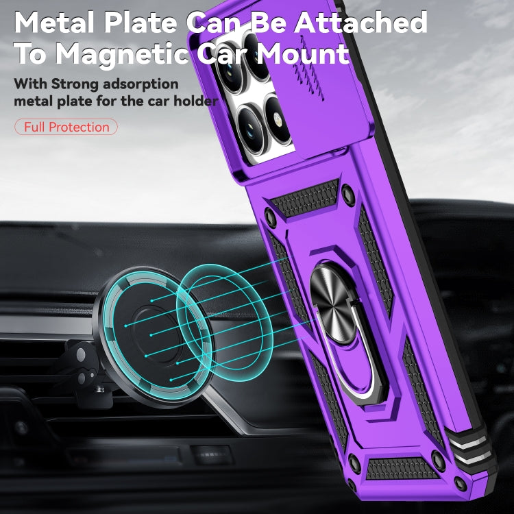 For Xiaomi 14T Pro Sliding Camshield Holder Phone Case