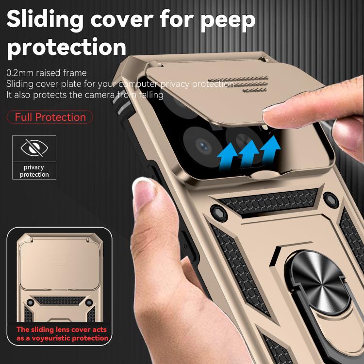 For Xiaomi 15T Pro 5G Global Sliding Camshield Holder Phone Case