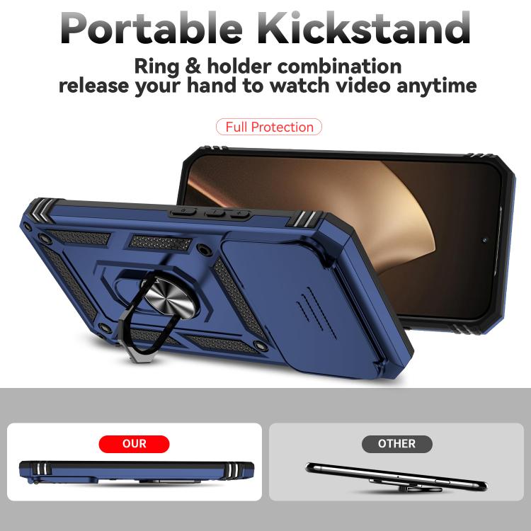 For Xiaomi 15T Pro 5G Global Sliding Camshield Holder Phone Case