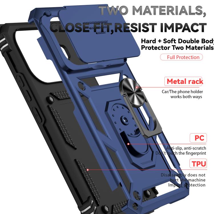 For Xiaomi 15T Pro 5G Global Sliding Camshield Holder Phone Case