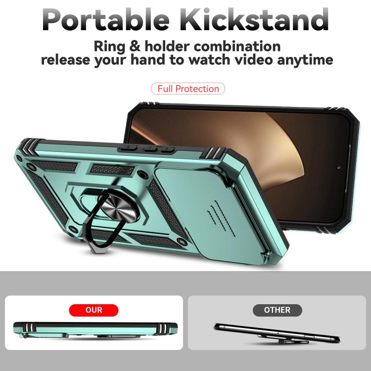 For Xiaomi 15T Pro 5G Global Sliding Camshield Holder Phone Case