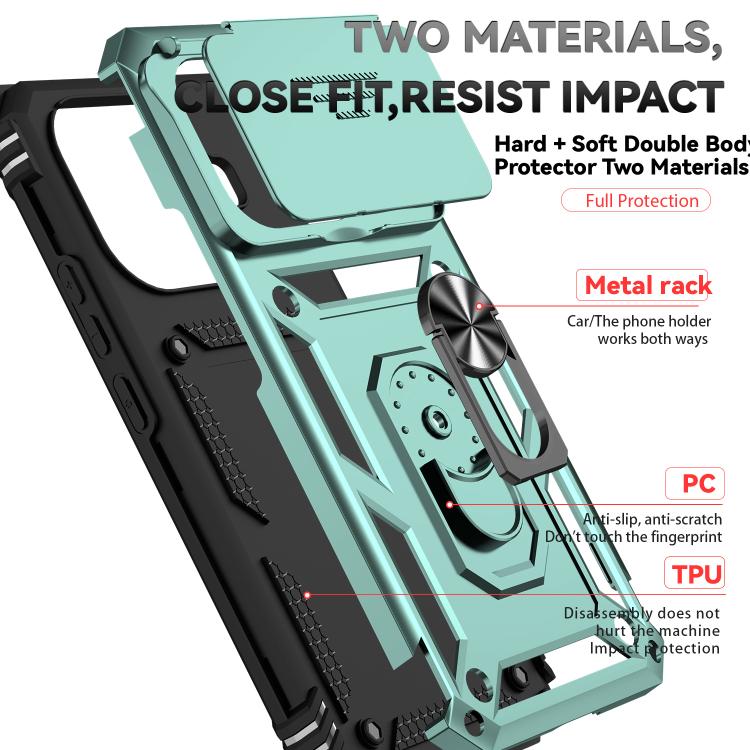 For Xiaomi 15T Pro 5G Global Sliding Camshield Holder Phone Case