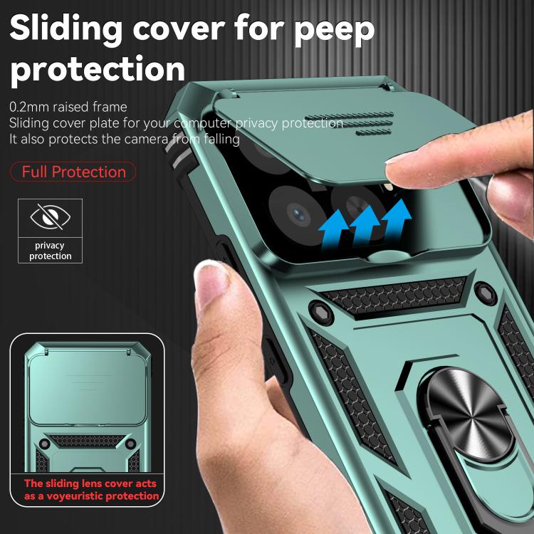 For Xiaomi 15T Pro 5G Global Sliding Camshield Holder Phone Case