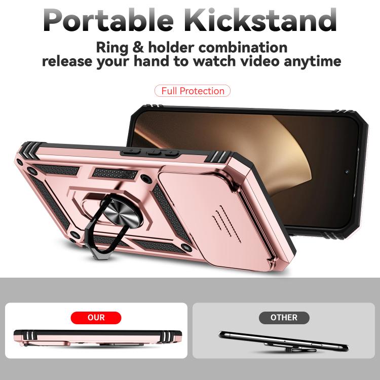 For Xiaomi 15T Pro 5G Global Sliding Camshield Holder Phone Case