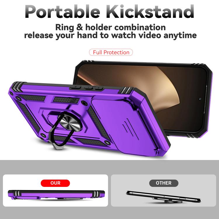 For Xiaomi 15T Pro 5G Global Sliding Camshield Holder Phone Case