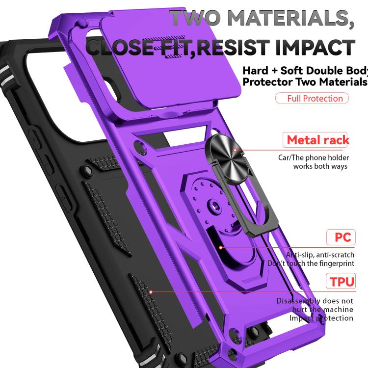 For Xiaomi 15T Pro 5G Global Sliding Camshield Holder Phone Case