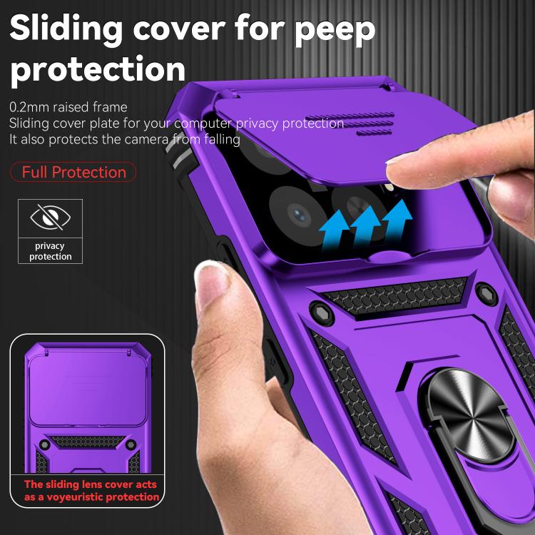 For Xiaomi 15T Pro 5G Global Sliding Camshield Holder Phone Case