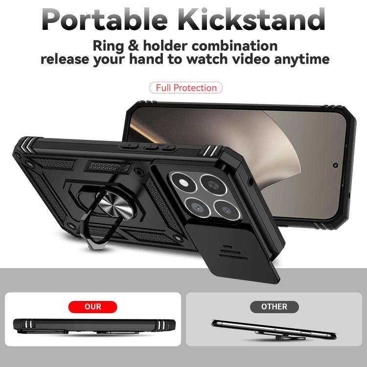 For Xiaomi 15T 5G Global Sliding Camshield Holder Phone Case