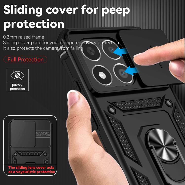For Xiaomi 15T 5G Global Sliding Camshield Holder Phone Case