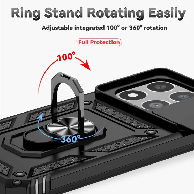 For Xiaomi 15T 5G Global Sliding Camshield Holder Phone Case