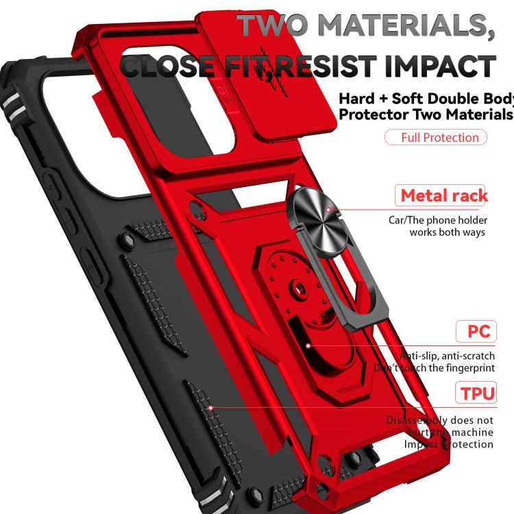 For Xiaomi 15T 5G Global Sliding Camshield Holder Phone Case