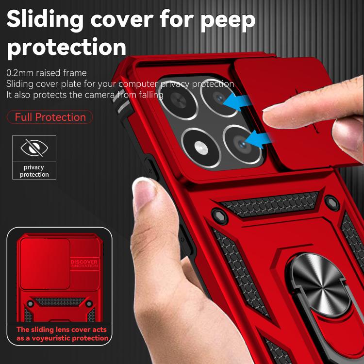 For Xiaomi 15T 5G Global Sliding Camshield Holder Phone Case