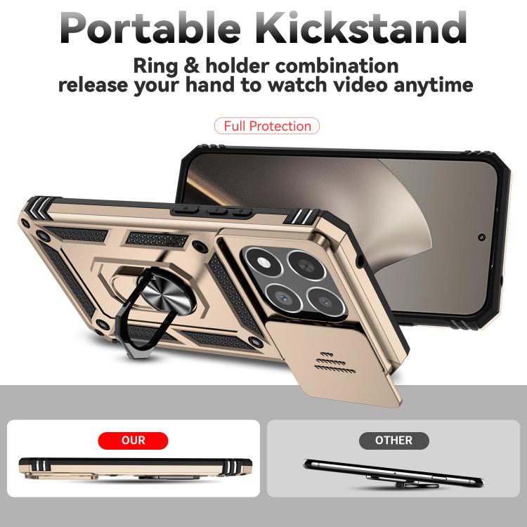 For Xiaomi 15T 5G Global Sliding Camshield Holder Phone Case