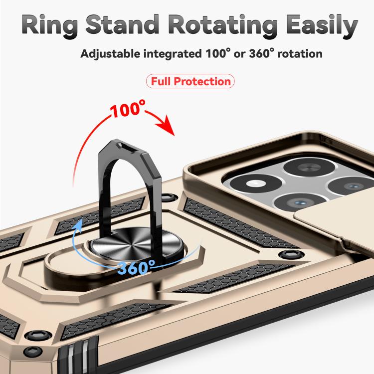 For Xiaomi 15T 5G Global Sliding Camshield Holder Phone Case