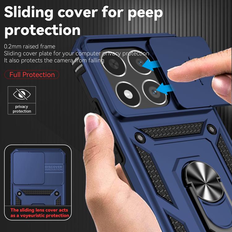 For Xiaomi 15T 5G Global Sliding Camshield Holder Phone Case