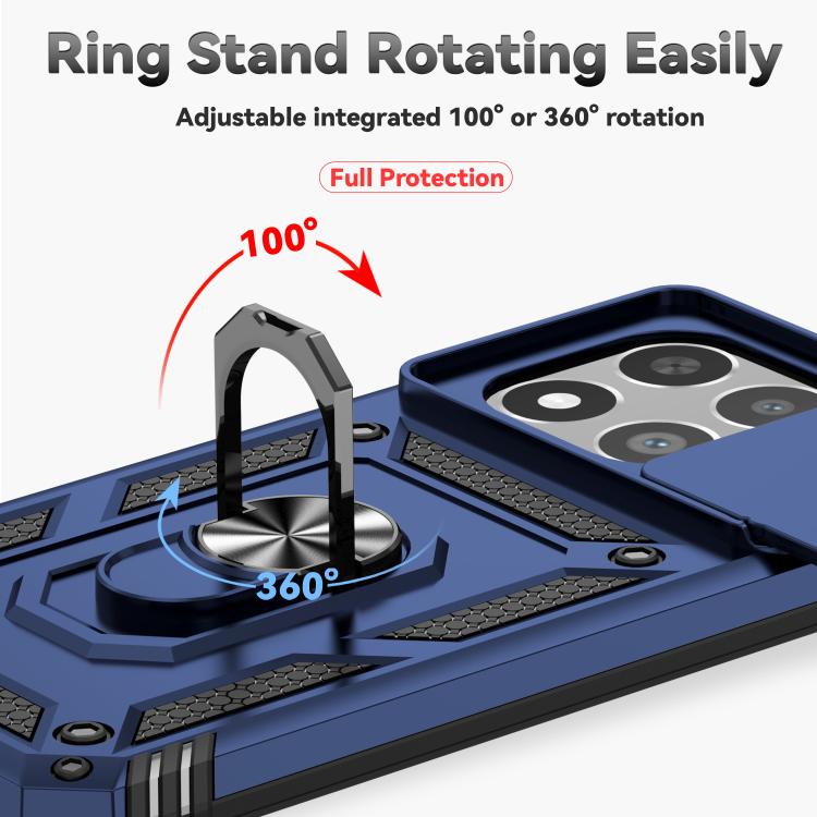 For Xiaomi 15T 5G Global Sliding Camshield Holder Phone Case