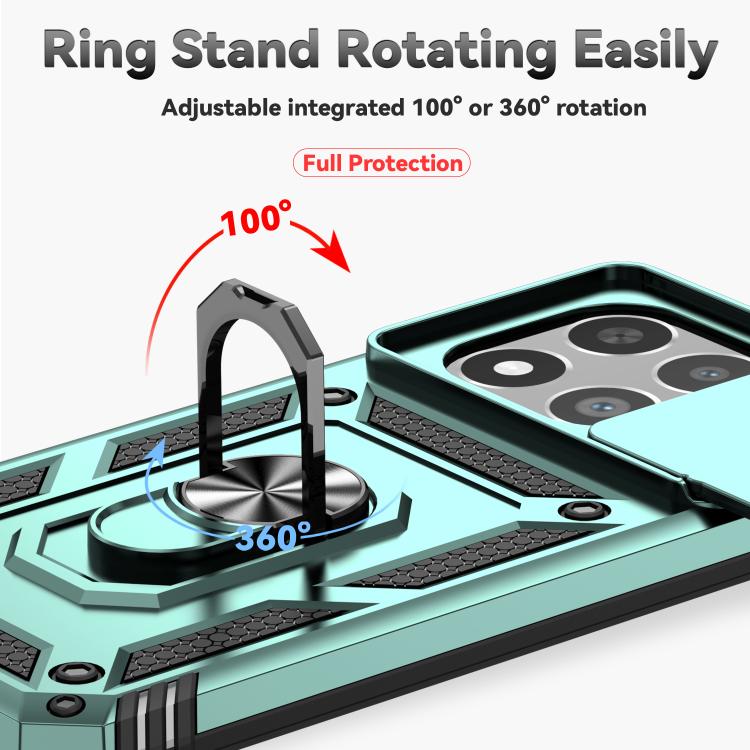 For Xiaomi 15T 5G Global Sliding Camshield Holder Phone Case