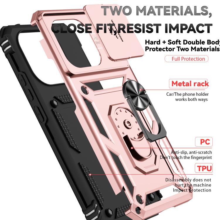 For Xiaomi 15T 5G Global Sliding Camshield Holder Phone Case