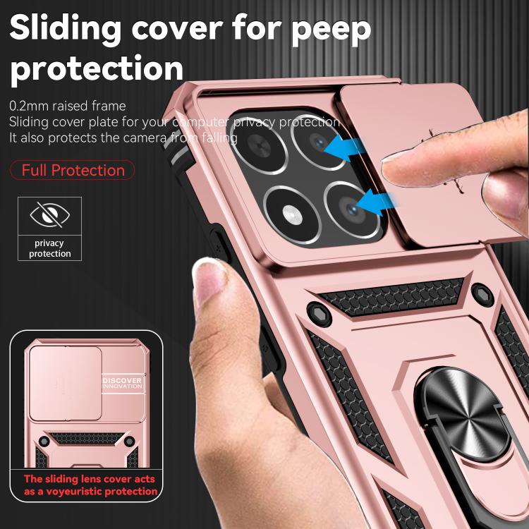 For Xiaomi 15T 5G Global Sliding Camshield Holder Phone Case