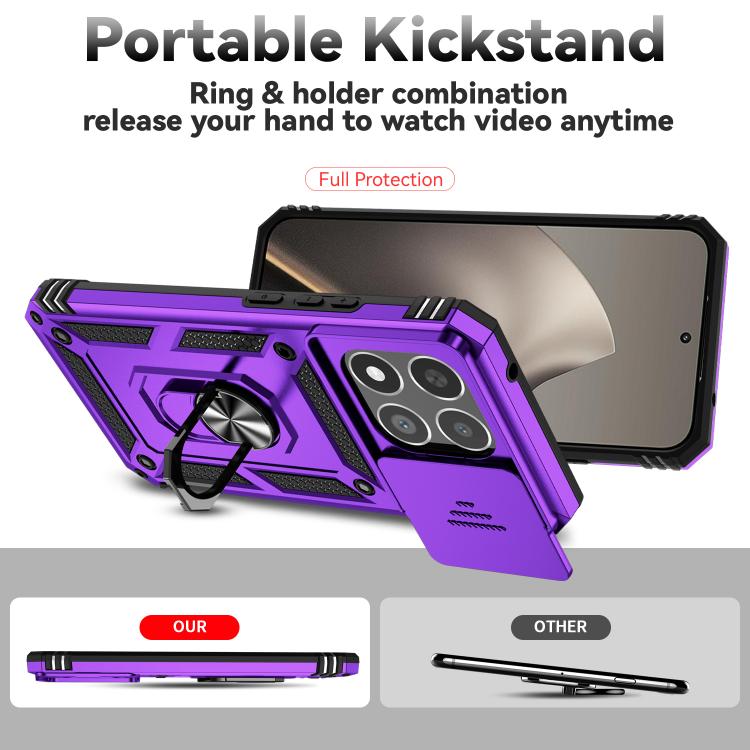For Xiaomi 15T 5G Global Sliding Camshield Holder Phone Case
