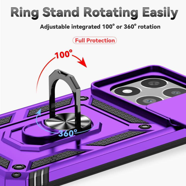For Xiaomi 15T 5G Global Sliding Camshield Holder Phone Case