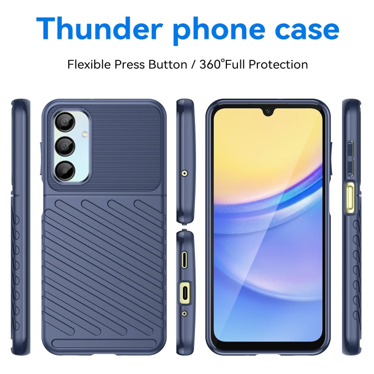 For Samsung Galaxy A16 5G Thunderbolt Shockproof Soft TPU Phone Case