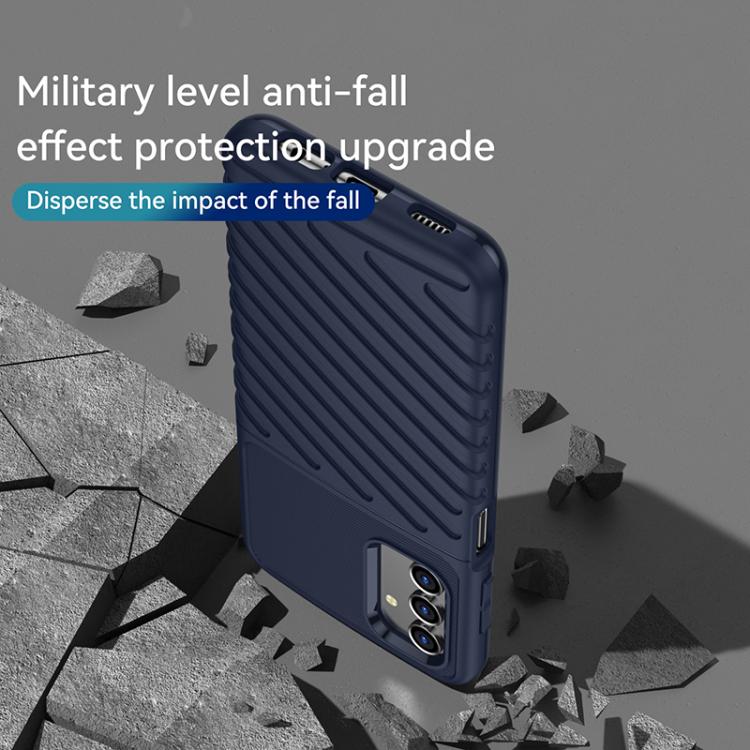 For Samsung Galaxy A13 4G Thunderbolt Shockproof Soft TPU Phone Case