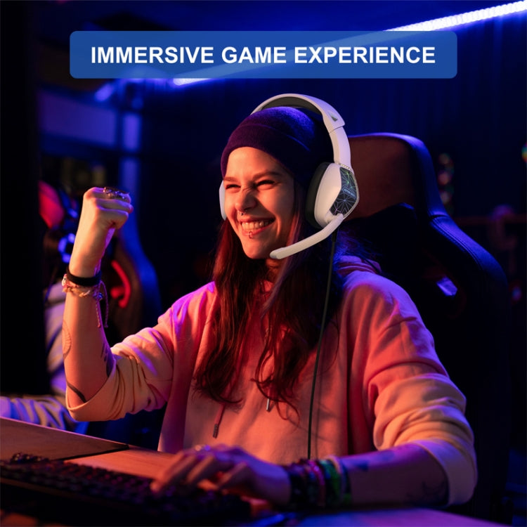 KOTION EACH G6000 On-Ear Gaming Headset with Mic, Length: About 2.1m