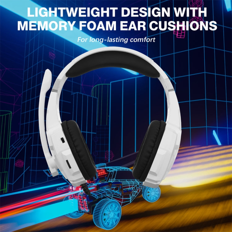 KOTION EACH G9000 Pro On-Ear Gaming Headset with Mic, Cable Length: About 2.1m