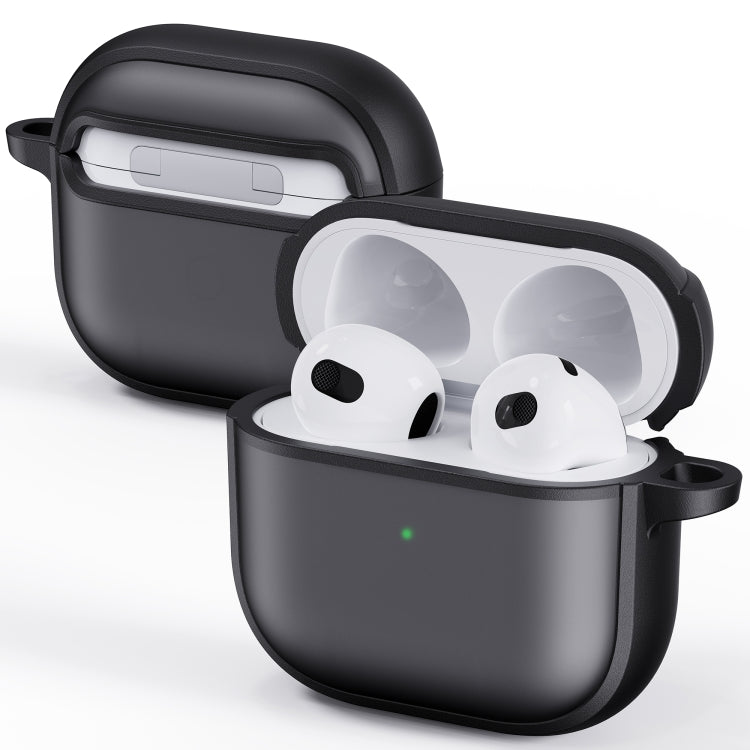 For AirPods 4 Skin Feel Series TPU Hybrid PC Case