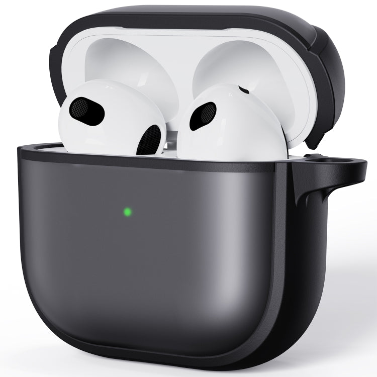 For AirPods 4 Skin Feel Series TPU Hybrid PC Case