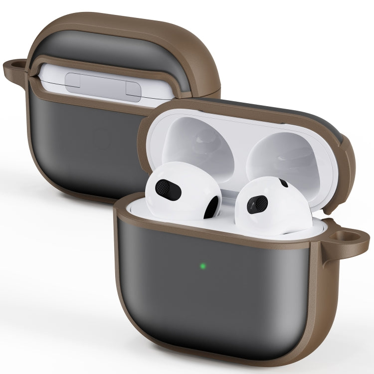 For AirPods 4 Skin Feel Series TPU Hybrid PC Case