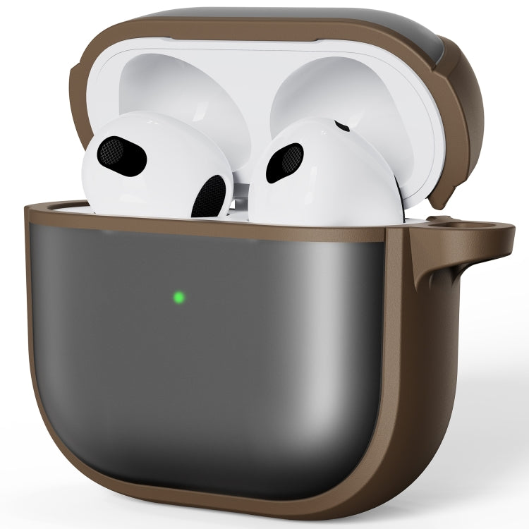 For AirPods 4 Skin Feel Series TPU Hybrid PC Case