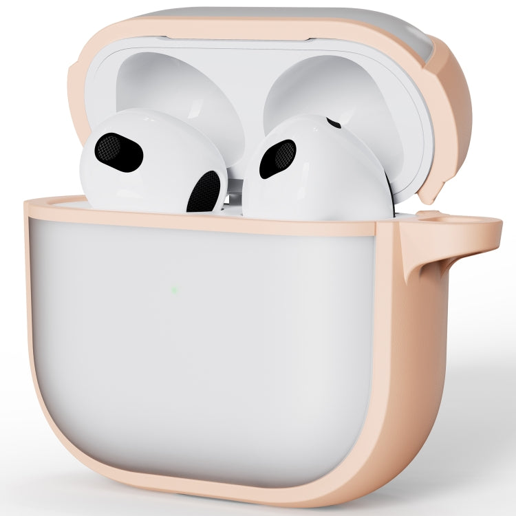 For AirPods 4 Skin Feel Series TPU Hybrid PC Case