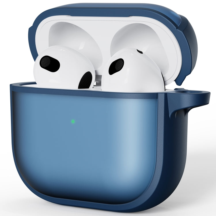 For AirPods 4 Skin Feel Series TPU Hybrid PC Case