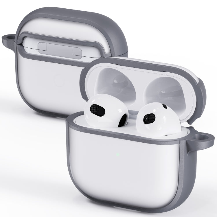 For AirPods 4 Skin Feel Series TPU Hybrid PC Case