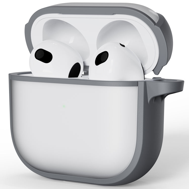 For AirPods 4 Skin Feel Series TPU Hybrid PC Case