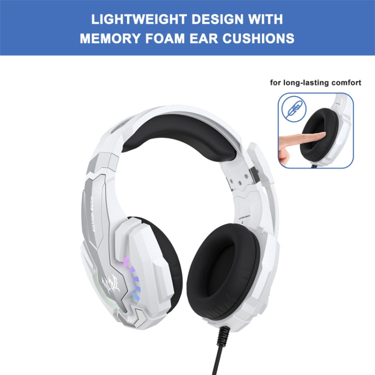 KOTION EACH G9000 Plus On-Ear Gaming Headset with Mic, Length: About 2.1m