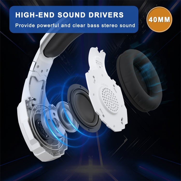 KOTION EACH G9000 Plus On-Ear Gaming Headset with Mic, Length: About 2.1m