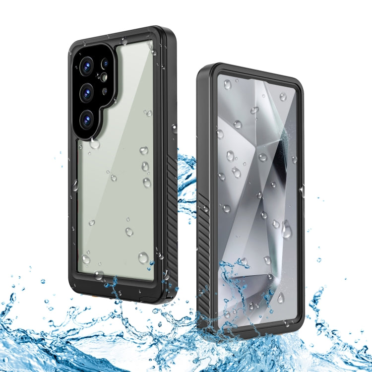 For Samsung Galaxy S25 Ultra 5G RedPepper IP68 Waterproof Triple-proof Phone Case - Black