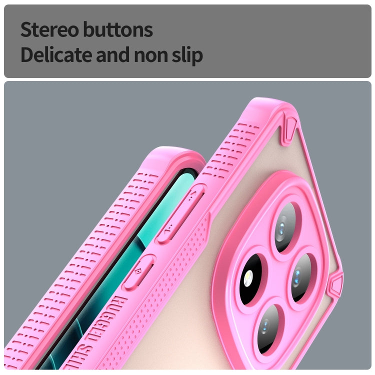 For Redmi Note 14 Pro+ 5G Armor Glaze PC Hybrid TPU Phone Case