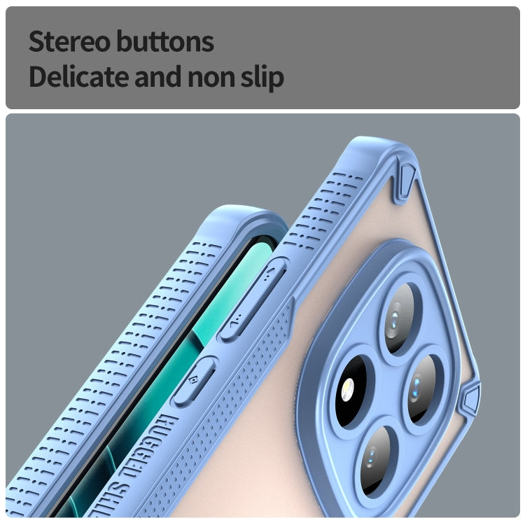For Redmi Note 14 Pro+ 5G Armor Glaze PC Hybrid TPU Phone Case