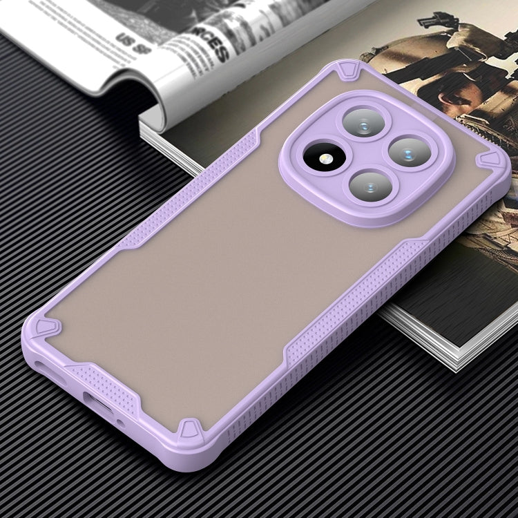 For Redmi Note 14 Pro+ 5G Armor Glaze PC Hybrid TPU Phone Case