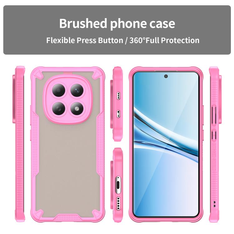 For Redmi Note 15 4G / 5G Global 164mm Armor Glaze PC Hybrid TPU Phone Case