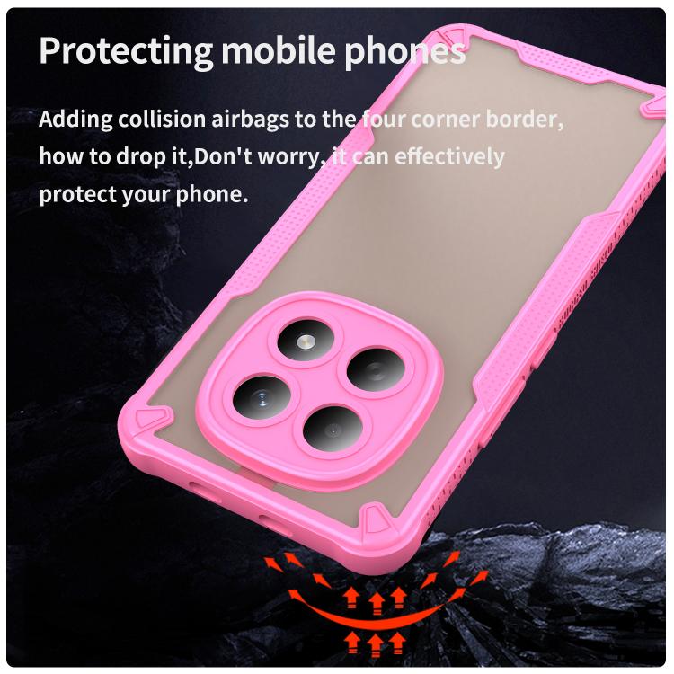 For Redmi Note 15 4G / 5G Global 164mm Armor Glaze PC Hybrid TPU Phone Case