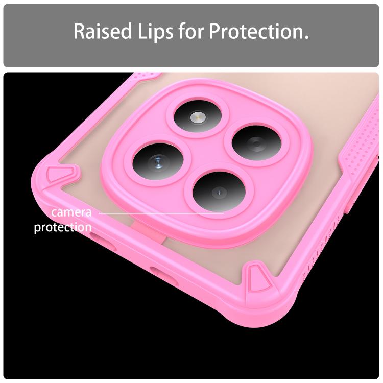 For Redmi Note 15 4G / 5G Global 164mm Armor Glaze PC Hybrid TPU Phone Case