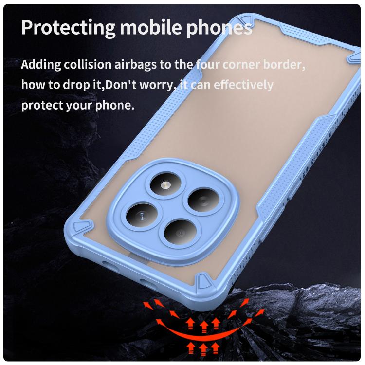 For Redmi Note 15 4G / 5G Global 164mm Armor Glaze PC Hybrid TPU Phone Case