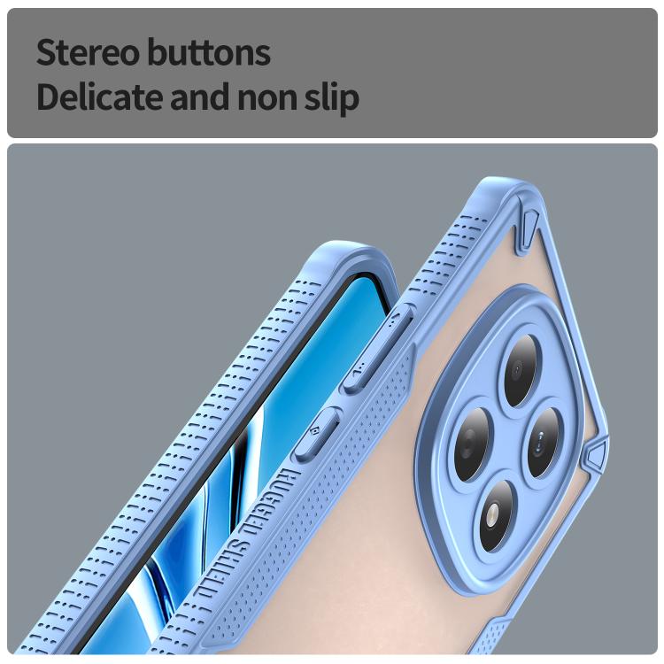 For Redmi Note 15 4G / 5G Global 164mm Armor Glaze PC Hybrid TPU Phone Case