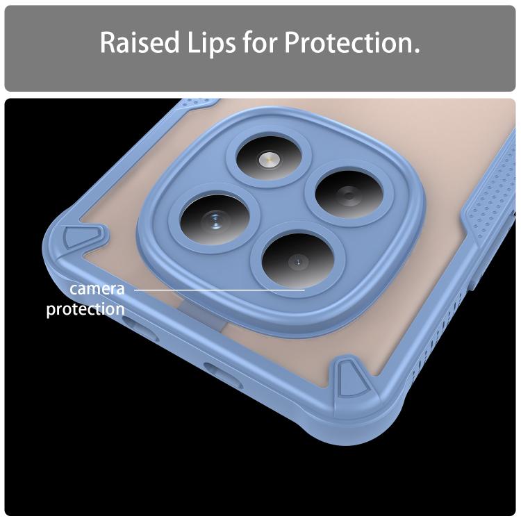For Redmi Note 15 4G / 5G Global 164mm Armor Glaze PC Hybrid TPU Phone Case
