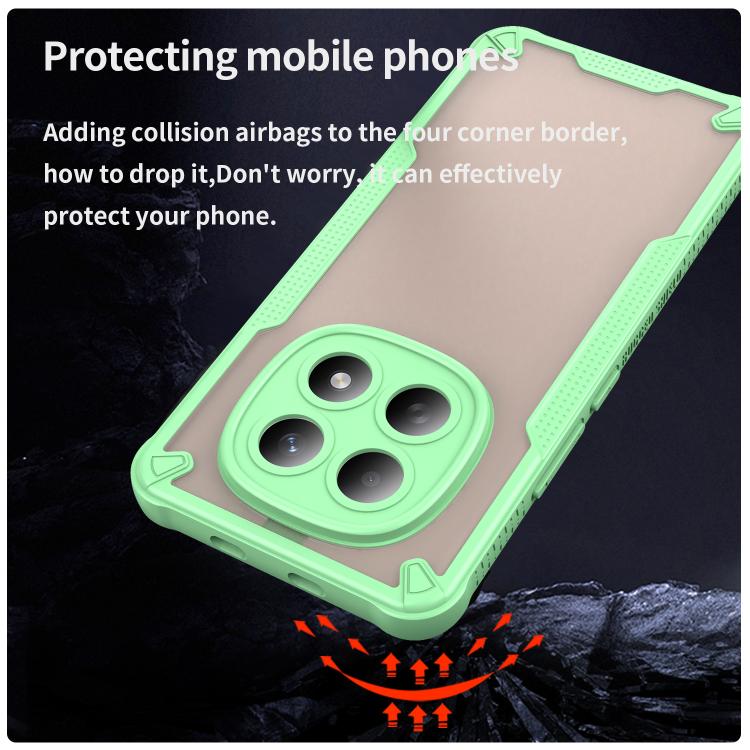 For Redmi Note 15 4G / 5G Global 164mm Armor Glaze PC Hybrid TPU Phone Case